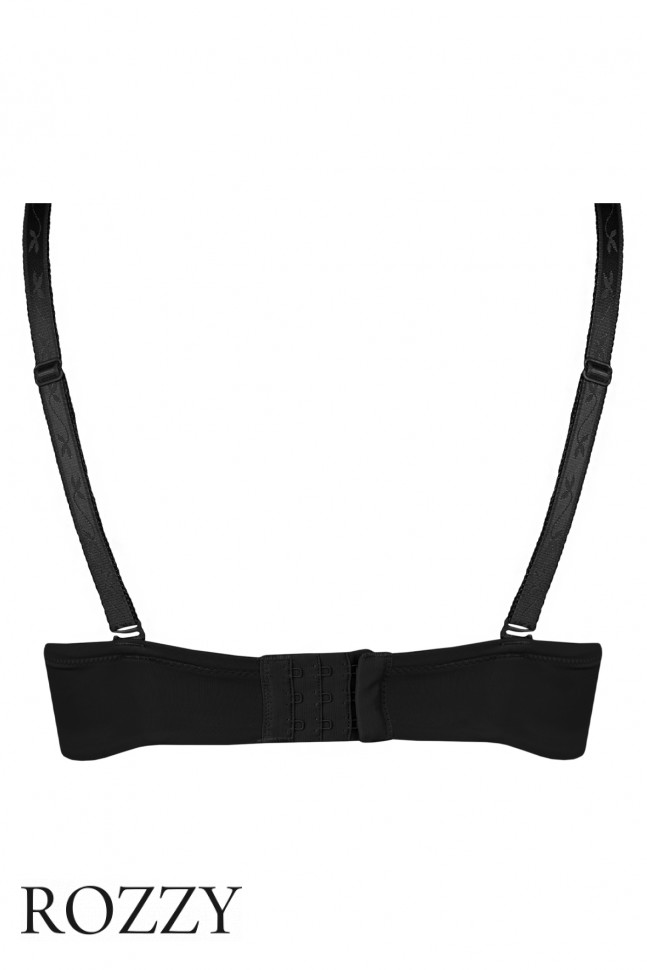 Бюстгальтер балконет трансформер Nina Von C Ecosoft 25514111 черный