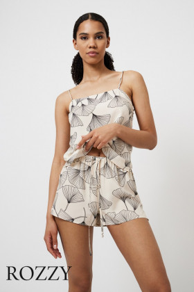 Пижама вискозная Aruelle Seona экрю