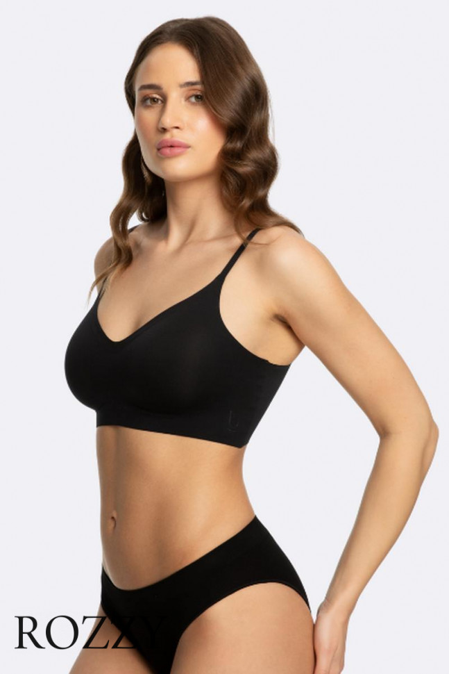 Топ Julimex Simple Bra Top черный
